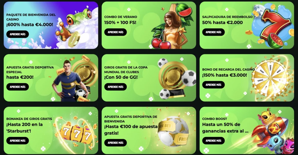 Froggybet programa de bonificaciones