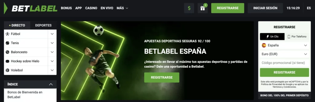 Betlabel Casino Resena