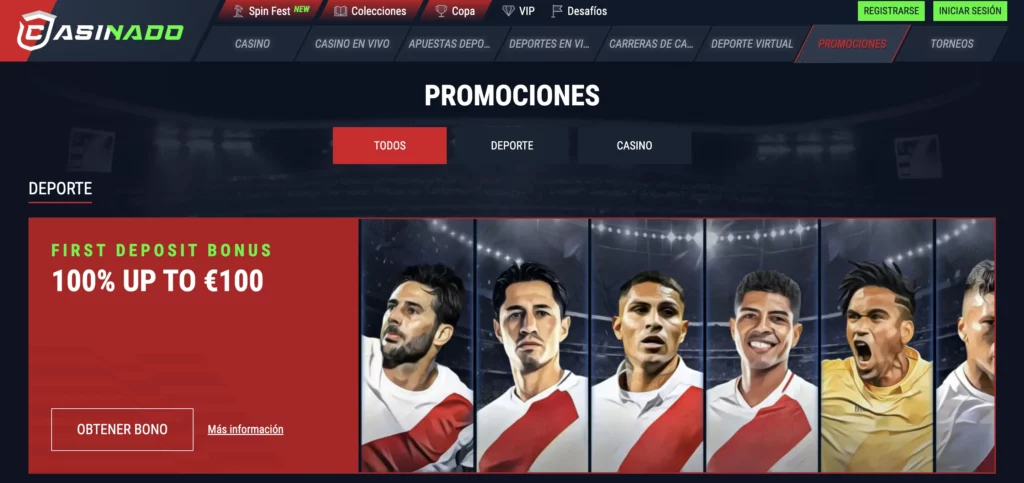 Casinado-promotions