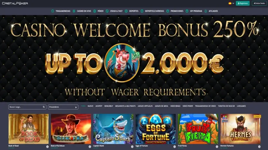 cristal poker casino